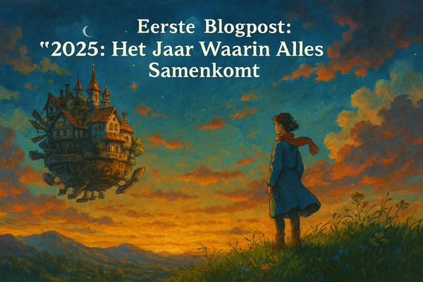 Eerste Blogpost: "2025: Het Jaar Waarin Alles Samenkomt"